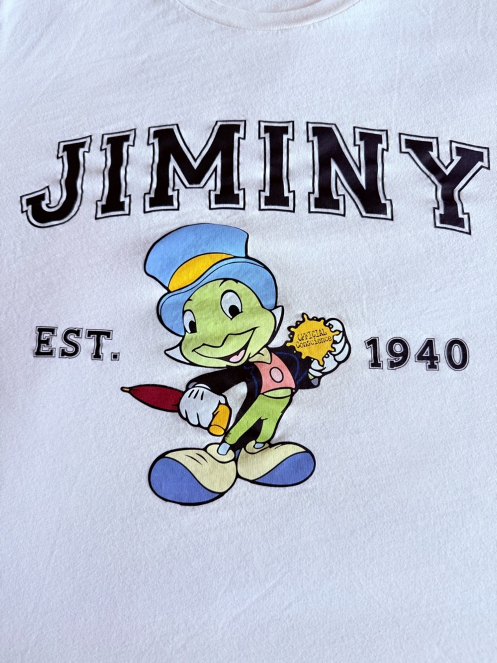 Custom Etsy Disney Jimmy Cricket Mens XXL T-shirt. - Picture 2 of 2